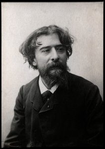 Porträt von Alphonse Daudet (1840-1897), französischer Romanautor von French Photographer