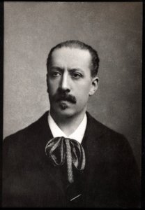 Porträt von Charles Marie Jean Albert Widor (1844-1937), französischer Organist, Komponist und Lehrer