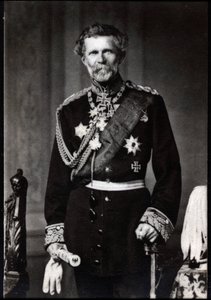 Porträt von Edwin Freiherr von Manteuffel (1809-1895), deutscher Feldmarschall von French Photographer