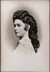 Porträt von Elisabeth von Österreich, genannt Sissi (1837-1898), Kaiserin von Österreich und Königin von Ungarn.