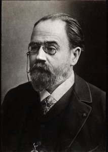 Porträt von Emile Zola (1840-1902), französischer Schriftsteller