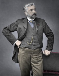 Porträt von Gustave Eiffel von French Photographer
