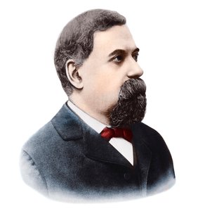 Porträt von Giovanni Schiaparelli (1835-1910), italienischer Astronom von French Photographer