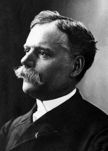 Porträt von Jules Cheret (1836-1932), französischer Maler und Karikaturist
