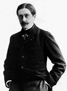 Porträt von Paul Hervieu (1857-1915), französischer Schriftsteller und Dramatiker von French Photographer
