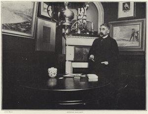 Porträt von Stephane Mallarme von French Photographer