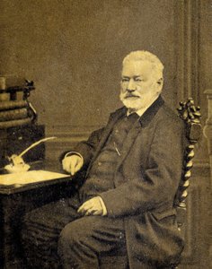 Porträt von Victor Hugo im Jahr 1872 von French Photographer