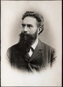 Porträt von Wilhelm Conrad Röntgen (1845-1923), deutscher Physiker