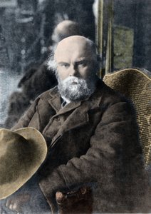 Porträt des Dichters Paul Verlaine (1844-1896) von French Photographer