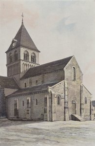 Rouy, Kirche, Nordwestansicht von French Photographer