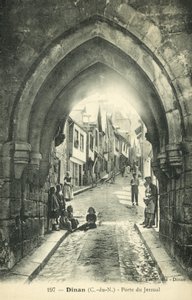Rue du Jezual, Dinan von French Photographer
