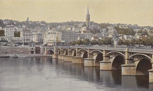 Saint-Cloud, Gesamtansicht von French Photographer