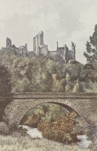 Saint-Jean-Ligoure, Ruinen des Schlosses Chalucet von French Photographer