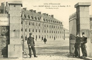 Saint-Malo, Frankreich, Kaserne von Rocabey von French Photographer
