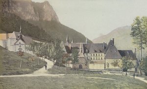 Saint-Pierre-de-Chartreuse, Kloster der Grande-Chartreuse, Eingang von French Photographer