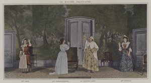 Szene aus einer Aufführung von Le Malade Imaginaire, von Molière