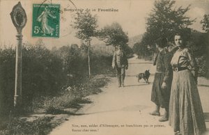 Souvenir der deutsch-französischen Grenze von French Photographer