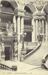 Treppe der Oper, Paris von French Photographer
