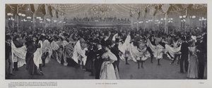 Der Ballsaal im Moulin Rouge, Paris von French Photographer