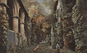 Valmont, Ruinen der alten Abtei von French Photographer