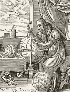 Ein deutscher Astronom und Kosmograph, aus Wissenschaft und Literatur im Mittelalter von Paul Lacroix, veröffentlicht in London 1878