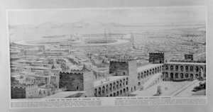 Ein Blick auf die große Stadt Karthago auf dem Höhepunkt ihrer Seemacht und ihres kommerziellen Glanzes, Ende des 19. Jahrhunderts von French School
