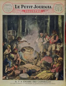 Eine Gruppe kannibalistischer Zigeuner in der Tschechoslowakei, aus Le Petit Journal, 1927