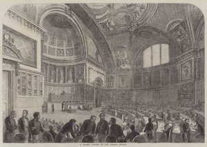 Eine Kürzliche Sitzung des Französischen Senats von French School