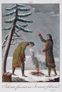 Ein Jakute schwört einen feierlichen Eid, 1811