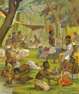 Eine Pause in Afrika von French School