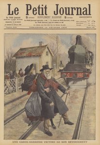 Ein Bahnübergangswärter im Dienst getötet von French School