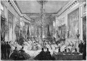 Ein musikalischer Abend organisiert von Prinzessin Mathilde Bonaparte (1820-1904) von French School