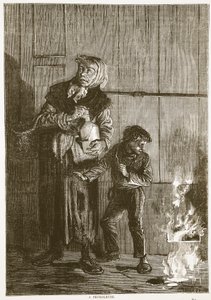 Eine Petroleuse, April 1871, Illustration aus Cassells Geschichte des Krieges zwischen Frankreich und Deutschland, 1870-1871 von French School