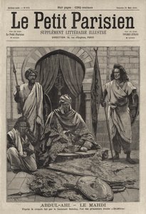 Abdallahi ibn Muhammad, Nachfolger des Mahdi, islamischer Herrscher des Sudan von French School