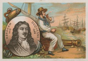 Abraham Duquesne, französischer Hugenotten-Marineoffizier des 17. Jahrhunderts von French School