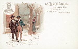 Akt Drei, La Bohème von French School
