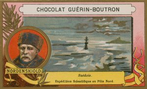 Adolf Erik Nordenskiöld, finnisch-schwedischer Entdecker des 19. Jahrhunderts von French School