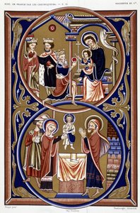 Anbetung der Heiligen Drei Könige und Darstellung im Tempel