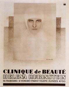 Werbung für Héléna Rubinstein Beauty Clinic in Paris - in Vu