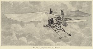 Dampf-Flugzeug von J Hofmann von French School