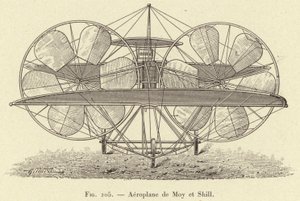 Flugzeug von Moy und Shill von French School