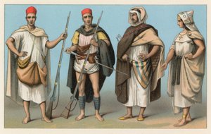 Afrikanisches Kostüm von French School