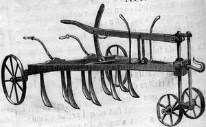 Landwirtschaftsmaschine: ein Extirpator-Scarifier