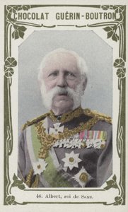 Albert, König von Sachsen von French School