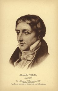 Alessandro Volta, italienischer Physiker