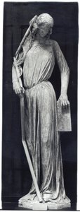 Allegorische Figur der Synagoge, vom Südquerhausportal der Kathedrale, ca. 1230 von French School