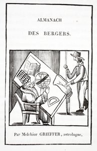 Almanach der Hirten von Melchior Grieffer, Astrologe von French School