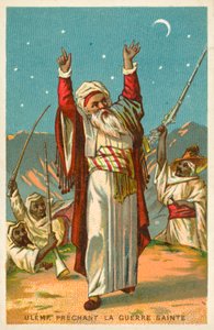 Ein Ulama predigt den Dschihad von French School