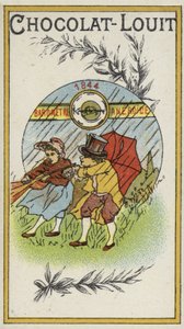 Aneroidbarometer, 1844 von French School