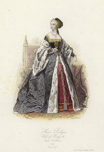 Anne Boleyn, zweite Ehefrau von Heinrich VIII. von England von French School